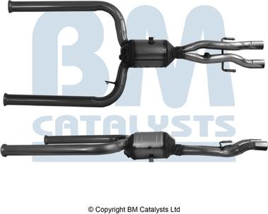 BM Catalysts BM11055P - Nosēdumu / Daļiņu filtrs, Izplūdes gāzu sistēma autodraugiem.lv