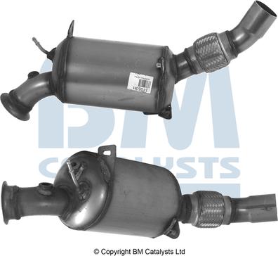 BM Catalysts BM11050H - Nosēdumu / Daļiņu filtrs, Izplūdes gāzu sistēma autodraugiem.lv