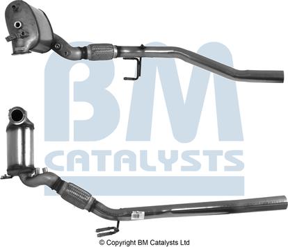 BM Catalysts BM11051P - Nosēdumu / Daļiņu filtrs, Izplūdes gāzu sistēma autodraugiem.lv