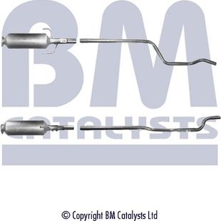 BM Catalysts BM11062 - Nosēdumu / Daļiņu filtrs, Izplūdes gāzu sistēma autodraugiem.lv
