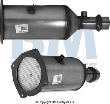 BM Catalysts BM11009 - Nosēdumu / Daļiņu filtrs, Izplūdes gāzu sistēma autodraugiem.lv