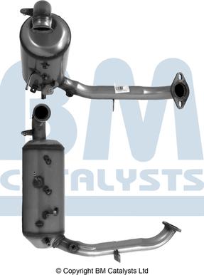 BM Catalysts BM11005HP - Nosēdumu / Daļiņu filtrs, Izplūdes gāzu sistēma autodraugiem.lv