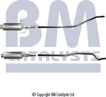 BM Catalysts BM11019P - Nosēdumu / Daļiņu filtrs, Izplūdes gāzu sistēma autodraugiem.lv