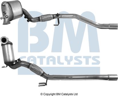 BM Catalysts BM11035 - Nosēdumu / Daļiņu filtrs, Izplūdes gāzu sistēma autodraugiem.lv