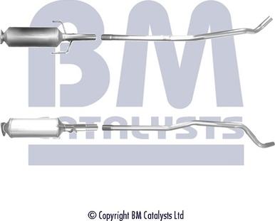 BM Catalysts BM11020 - Nosēdumu / Daļiņu filtrs, Izplūdes gāzu sistēma autodraugiem.lv