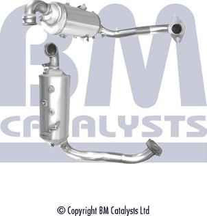 BM Catalysts BM11070H - Nosēdumu / Daļiņu filtrs, Izplūdes gāzu sistēma autodraugiem.lv