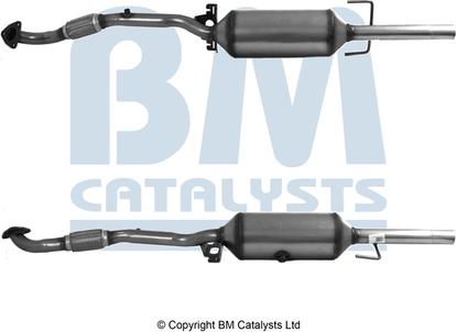 BM Catalysts BM11154H - Nosēdumu / Daļiņu filtrs, Izplūdes gāzu sistēma autodraugiem.lv