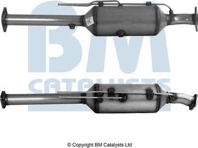 BM Catalysts BM11156H - Nosēdumu / Daļiņu filtrs, Izplūdes gāzu sistēma autodraugiem.lv