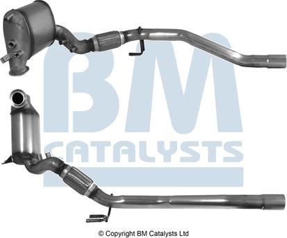 BM Catalysts BM11150 - Nosēdumu / Daļiņu filtrs, Izplūdes gāzu sistēma autodraugiem.lv