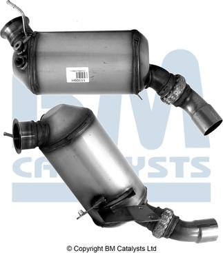 BM Catalysts BM11109H - Nosēdumu / Daļiņu filtrs, Izplūdes gāzu sistēma autodraugiem.lv