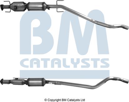 BM Catalysts BM11122H - Nosēdumu / Daļiņu filtrs, Izplūdes gāzu sistēma autodraugiem.lv