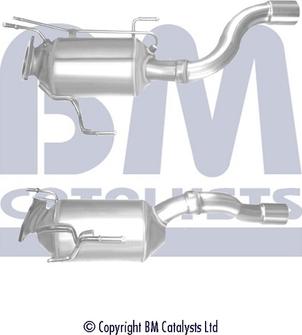 BM Catalysts BM11175 - Nosēdumu / Daļiņu filtrs, Izplūdes gāzu sistēma autodraugiem.lv