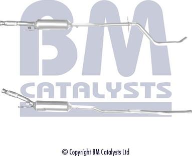 BM Catalysts BM11320H - Nosēdumu / Daļiņu filtrs, Izplūdes gāzu sistēma autodraugiem.lv