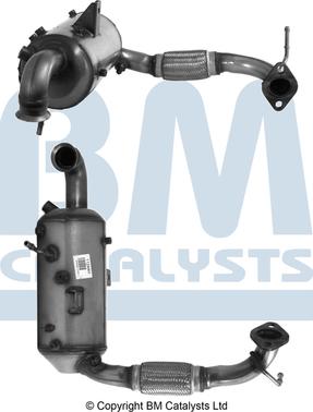 BM Catalysts BM11244HP - Nosēdumu / Daļiņu filtrs, Izplūdes gāzu sistēma autodraugiem.lv