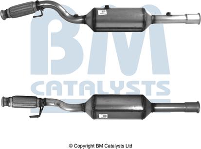 BM Catalysts BM11247H - Nosēdumu / Daļiņu filtrs, Izplūdes gāzu sistēma autodraugiem.lv