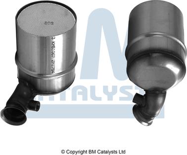 BM Catalysts BM11201H - Nosēdumu / Daļiņu filtrs, Izplūdes gāzu sistēma autodraugiem.lv