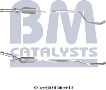 BM Catalysts BM11277H - Nosēdumu / Daļiņu filtrs, Izplūdes gāzu sistēma autodraugiem.lv