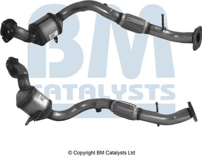 BM Catalysts BM80550H - Katalizators autodraugiem.lv