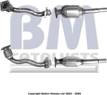 BM Catalysts BM80055H - Katalizators autodraugiem.lv