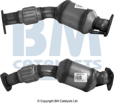 BM Catalysts BM80021H - Katalizators autodraugiem.lv