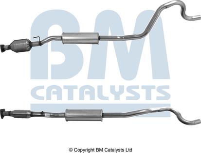 BM Catalysts BM80215H - Katalizators autodraugiem.lv