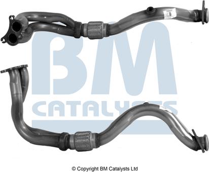 BM Catalysts BM70302 - Izplūdes caurule autodraugiem.lv