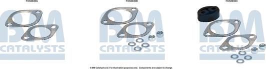 BM Catalysts FK50940 - Montāžas komplekts, Izplūdes caurule autodraugiem.lv
