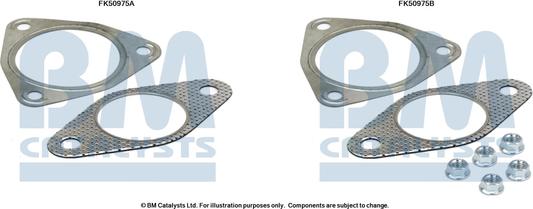 BM Catalysts FK50975 - Montāžas komplekts, Izplūdes caurule autodraugiem.lv