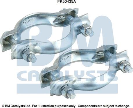BM Catalysts FK50435 - Montāžas komplekts, Izplūdes caurule autodraugiem.lv
