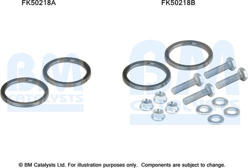 BM Catalysts FK50218 - Montāžas komplekts, Izplūdes caurule autodraugiem.lv