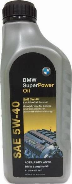 BMW 00SAE 5W-40 - Motoreļļa autodraugiem.lv