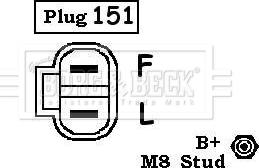 Borg & Beck BBA2585 - Ģenerators autodraugiem.lv