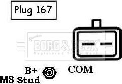 Borg & Beck BBA2583 - Ģenerators autodraugiem.lv