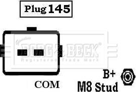 Borg & Beck BBA3064 - Ģenerators autodraugiem.lv