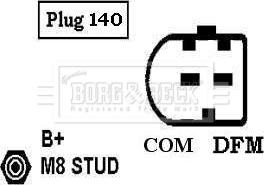 Borg & Beck BBA2995 - Ģenerators autodraugiem.lv