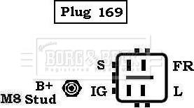 Borg & Beck BBA3046 - Ģenerators autodraugiem.lv