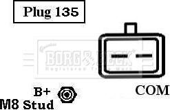 Borg & Beck BBA3051 - Ģenerators autodraugiem.lv
