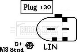 Borg & Beck BBA2539 - Ģenerators autodraugiem.lv