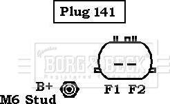 Borg & Beck BBA2981 - Ģenerators autodraugiem.lv
