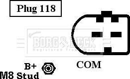 Borg & Beck BBA2286 - Ģenerators autodraugiem.lv