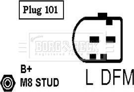 Borg & Beck BBA3062 - Ģenerators autodraugiem.lv