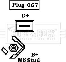 Borg & Beck BBA2661 - Ģenerators autodraugiem.lv