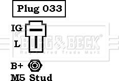 Borg & Beck BBA2347 - Ģenerators autodraugiem.lv