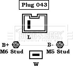 Borg & Beck BBA2076 - Ģenerators autodraugiem.lv
