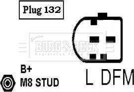 Borg & Beck BBA2501 - Ģenerators autodraugiem.lv