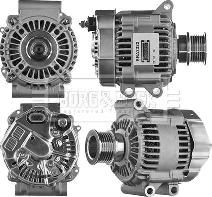 Borg & Beck BBA2322 - Ģenerators autodraugiem.lv