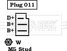 Borg & Beck BBA2215 - Ģenerators autodraugiem.lv