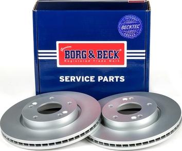 Borg & Beck BBD4495 - Bremžu diski autodraugiem.lv