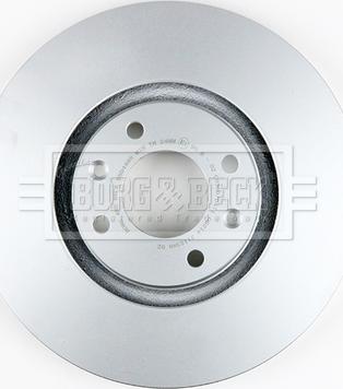 Borg & Beck BBD4468 - Bremžu diski autodraugiem.lv