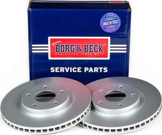 Borg & Beck BBD4657 - Bremžu diski autodraugiem.lv